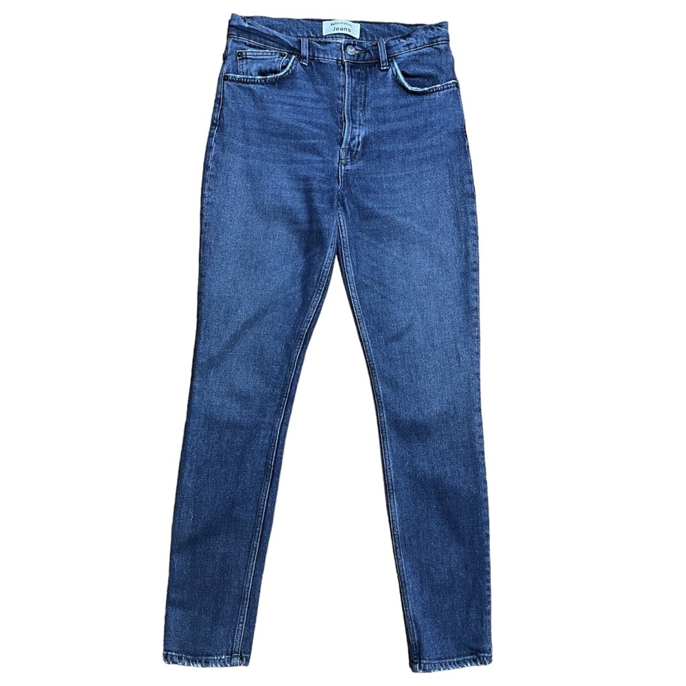 Reformation Jeans Serena High Skinny Jeans In Kasai Wash Sz 25